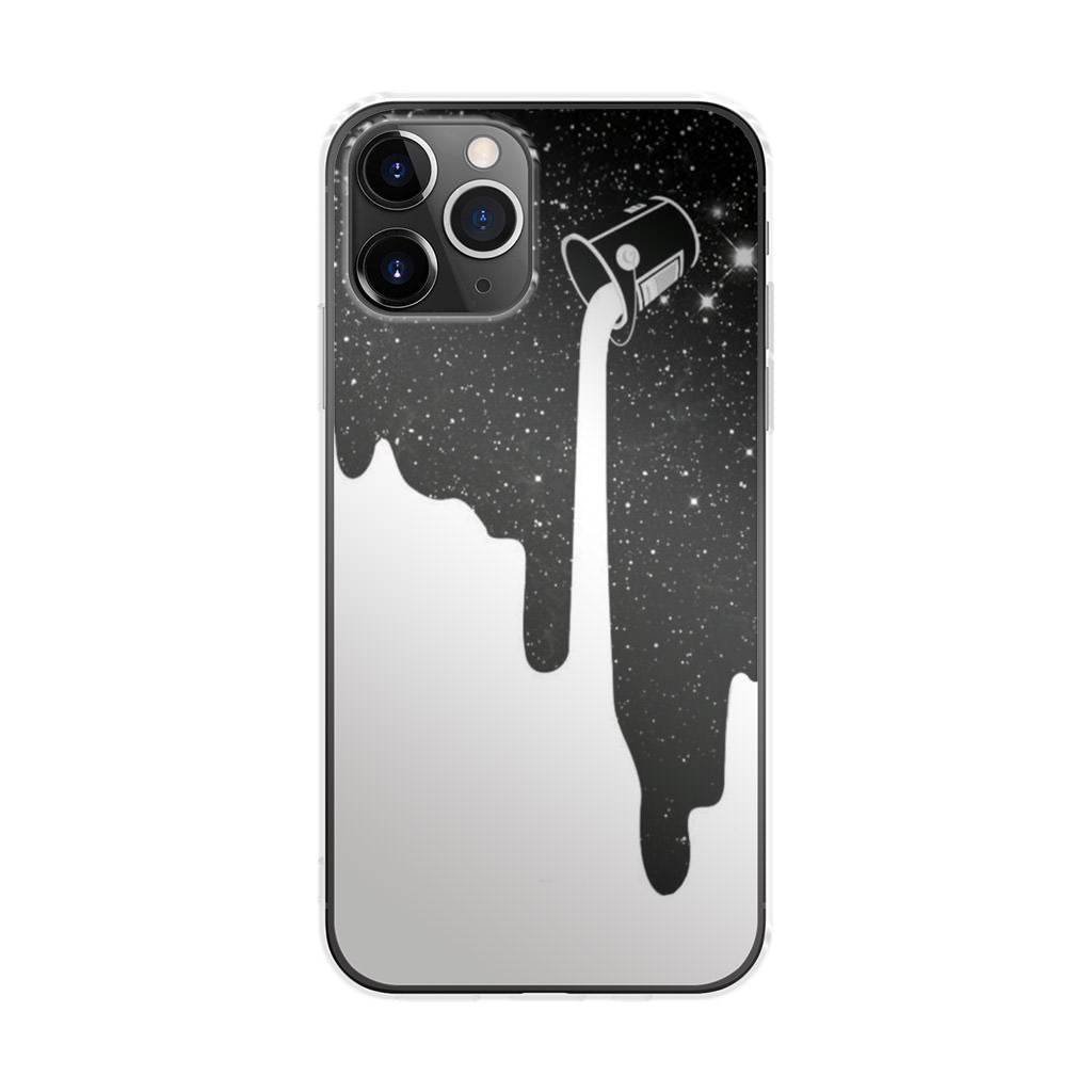 Pouring Milk Into Galaxy iPhone 11 Pro Case