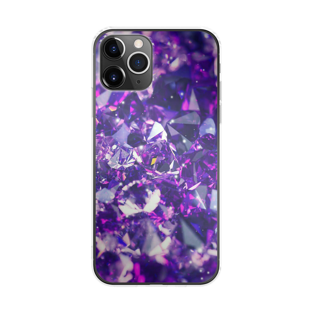 Purple Crystal iPhone 11 Pro Case