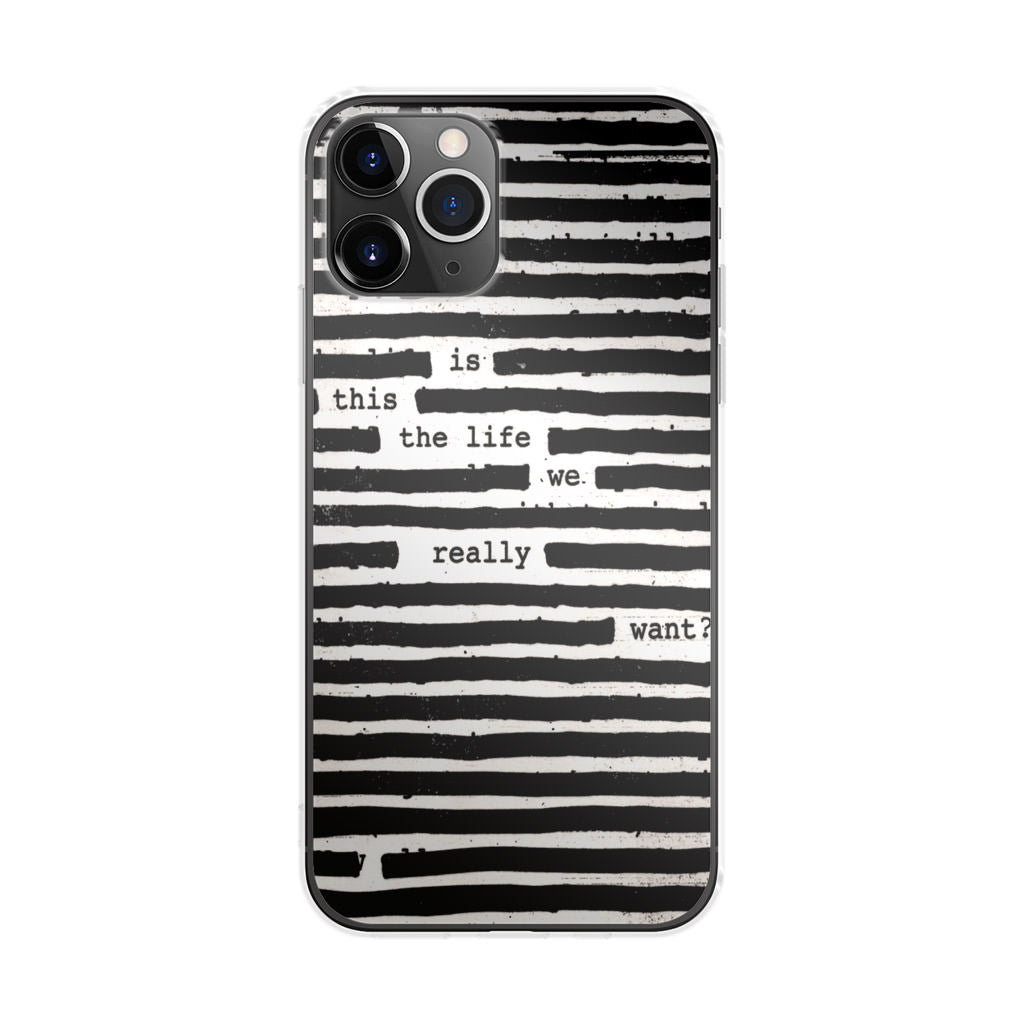 Roger Waters Is This the Life We Really Want iPhone 11 Pro Case