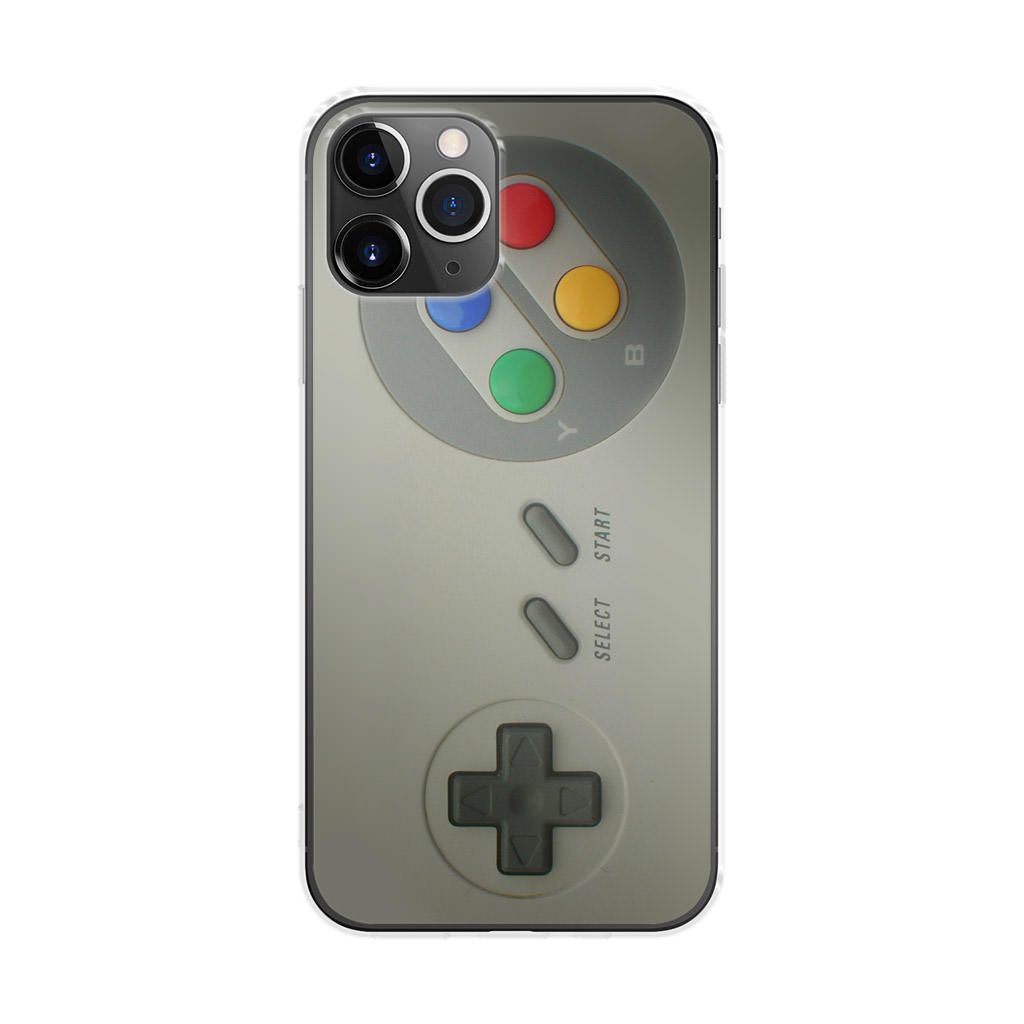 Silver Console Controller iPhone 11 Pro Case