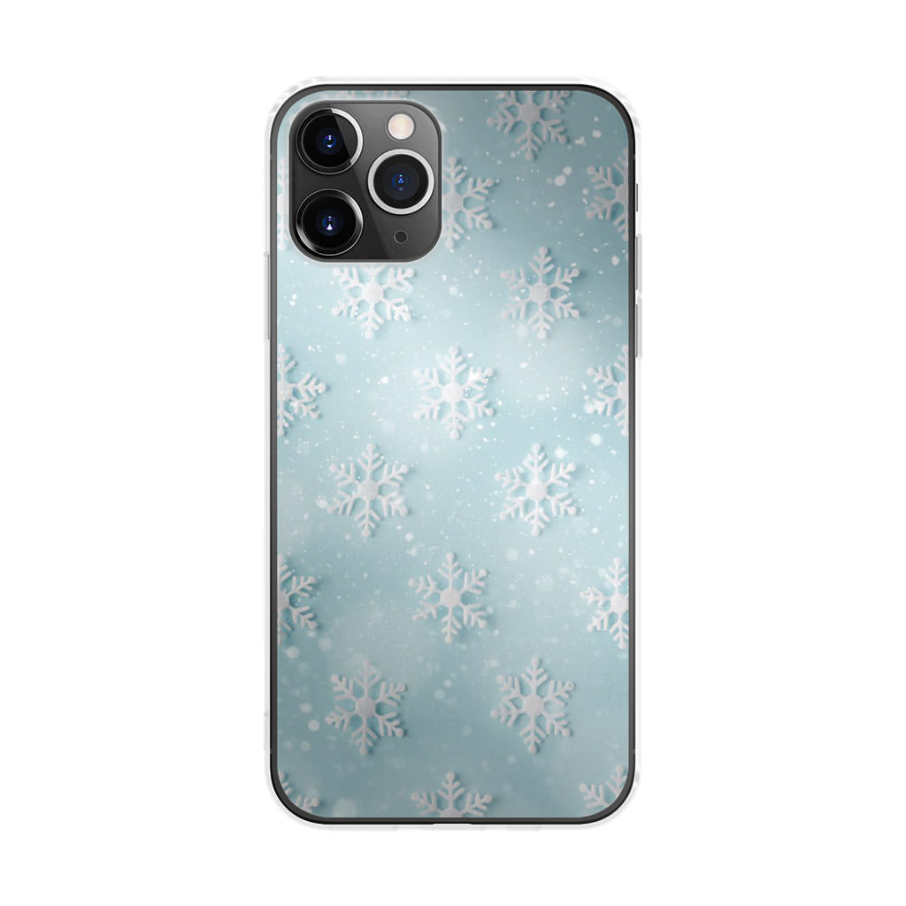 Snowflakes Pattern iPhone 11 Pro Case