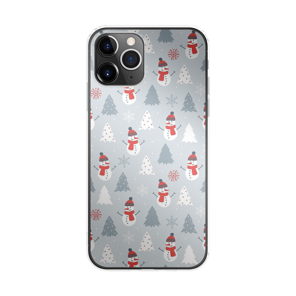 Snowmans Pattern iPhone 11 Pro Max Case