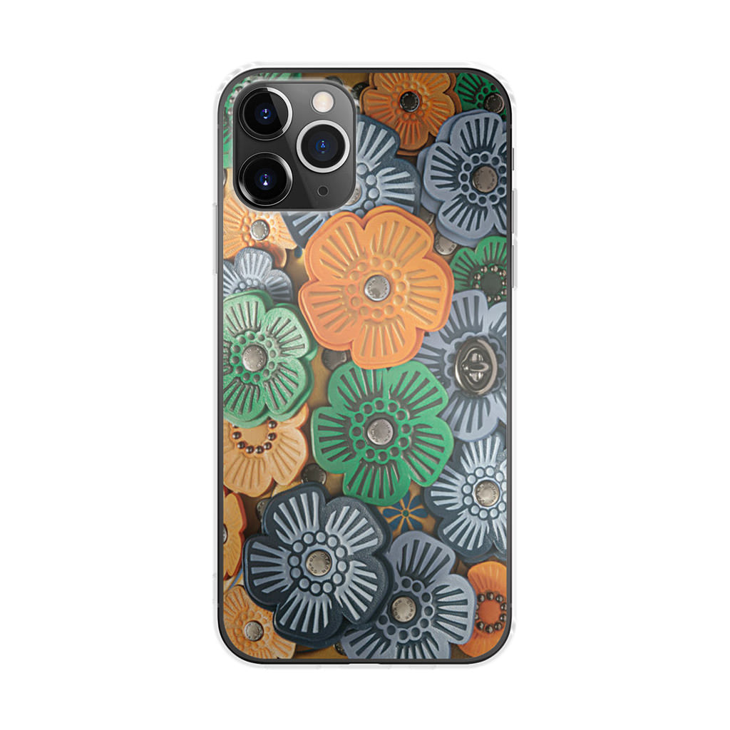 Tea Rose Applique iPhone 11 Pro Case