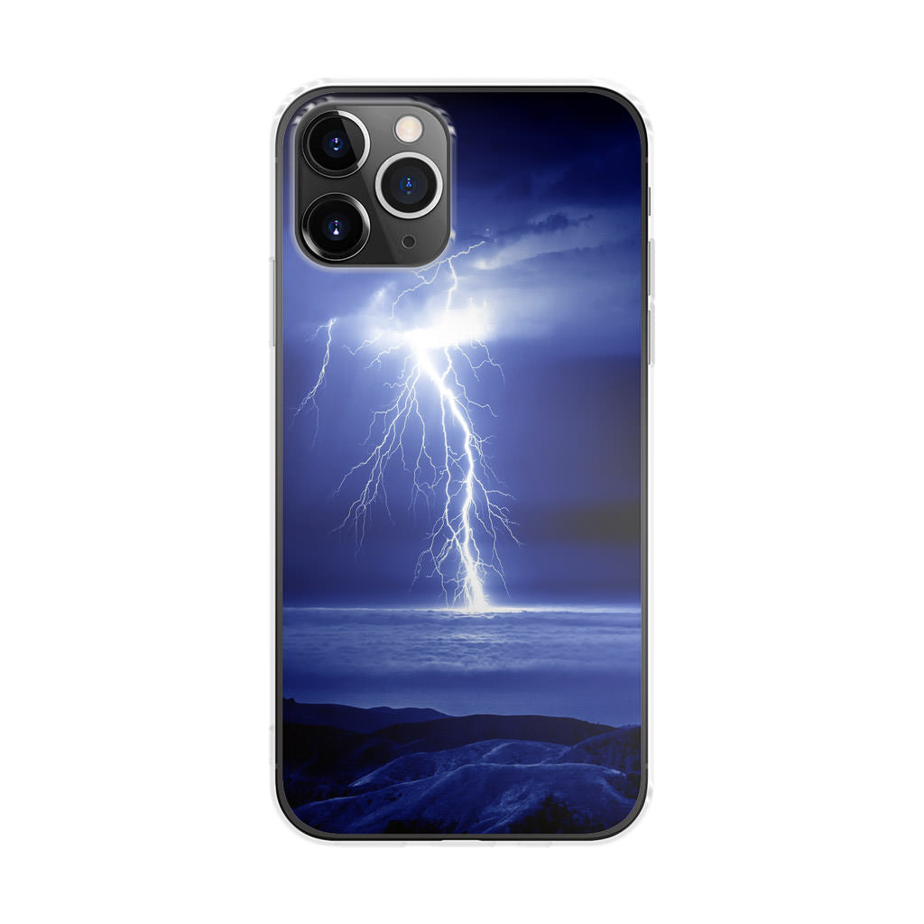 Thunder Over The Sea iPhone 11 Pro Case