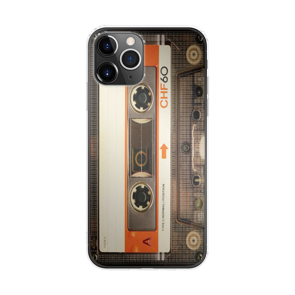 Vintage Audio Cassette iPhone 11 Pro Case