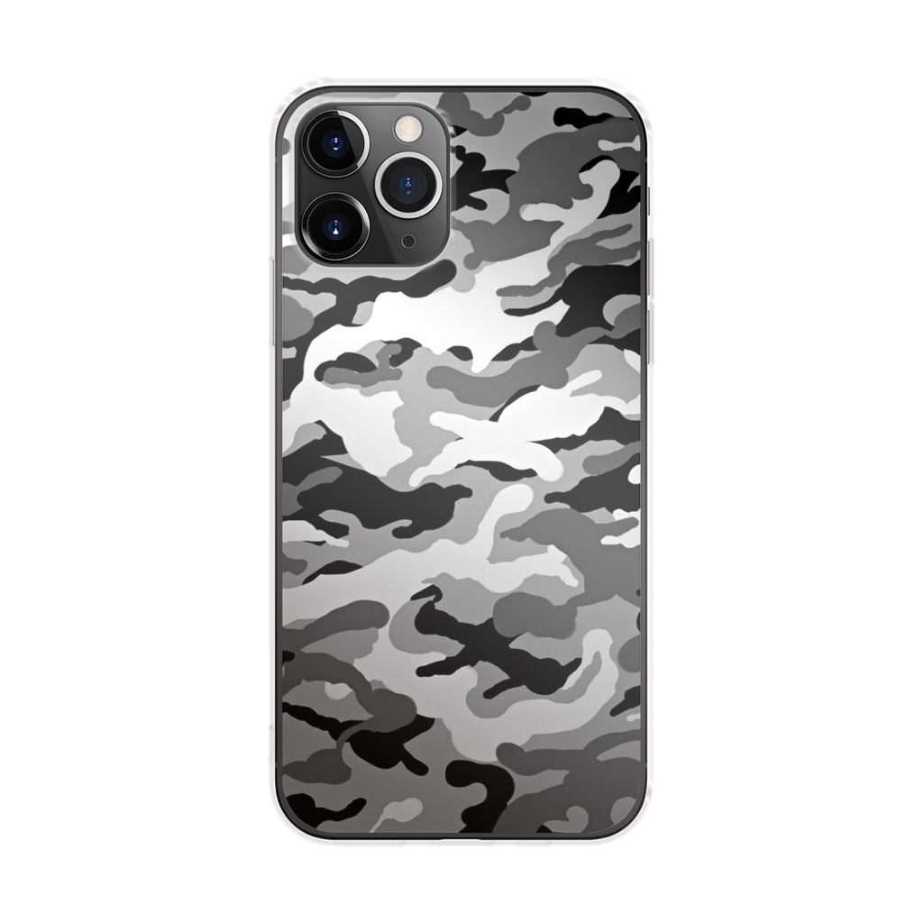 Winter Army Camo iPhone 11 Pro Case