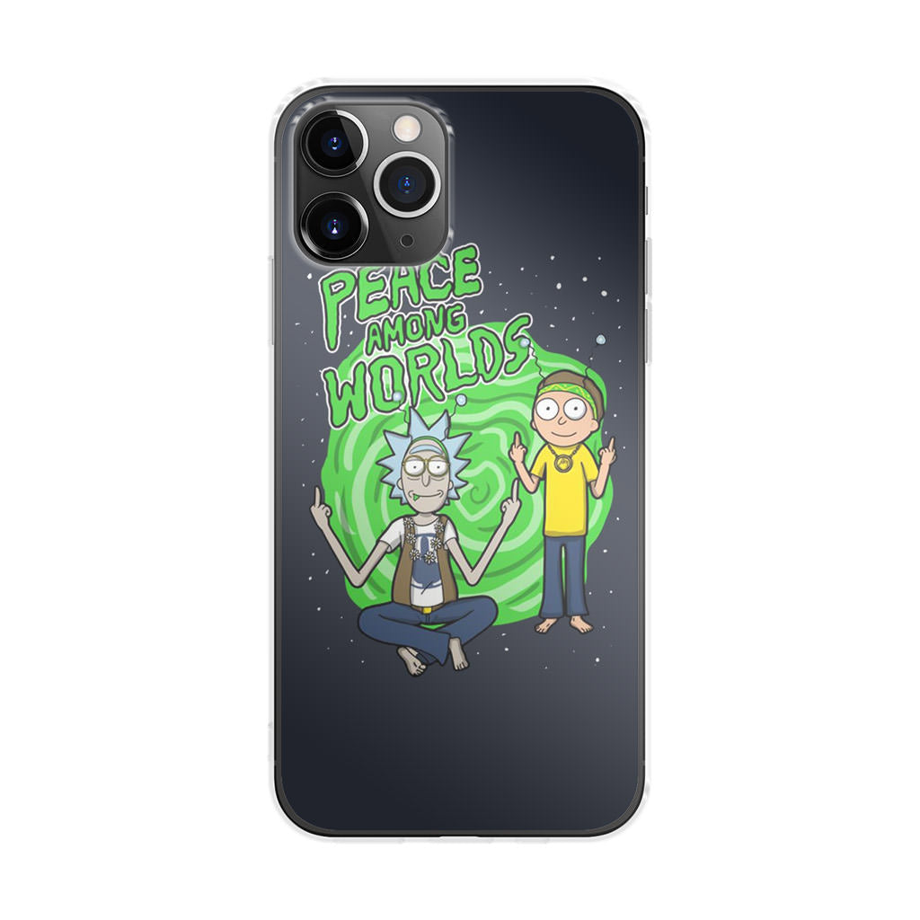 Rick And Morty Peace Among Worlds iPhone 11 Pro Max Case