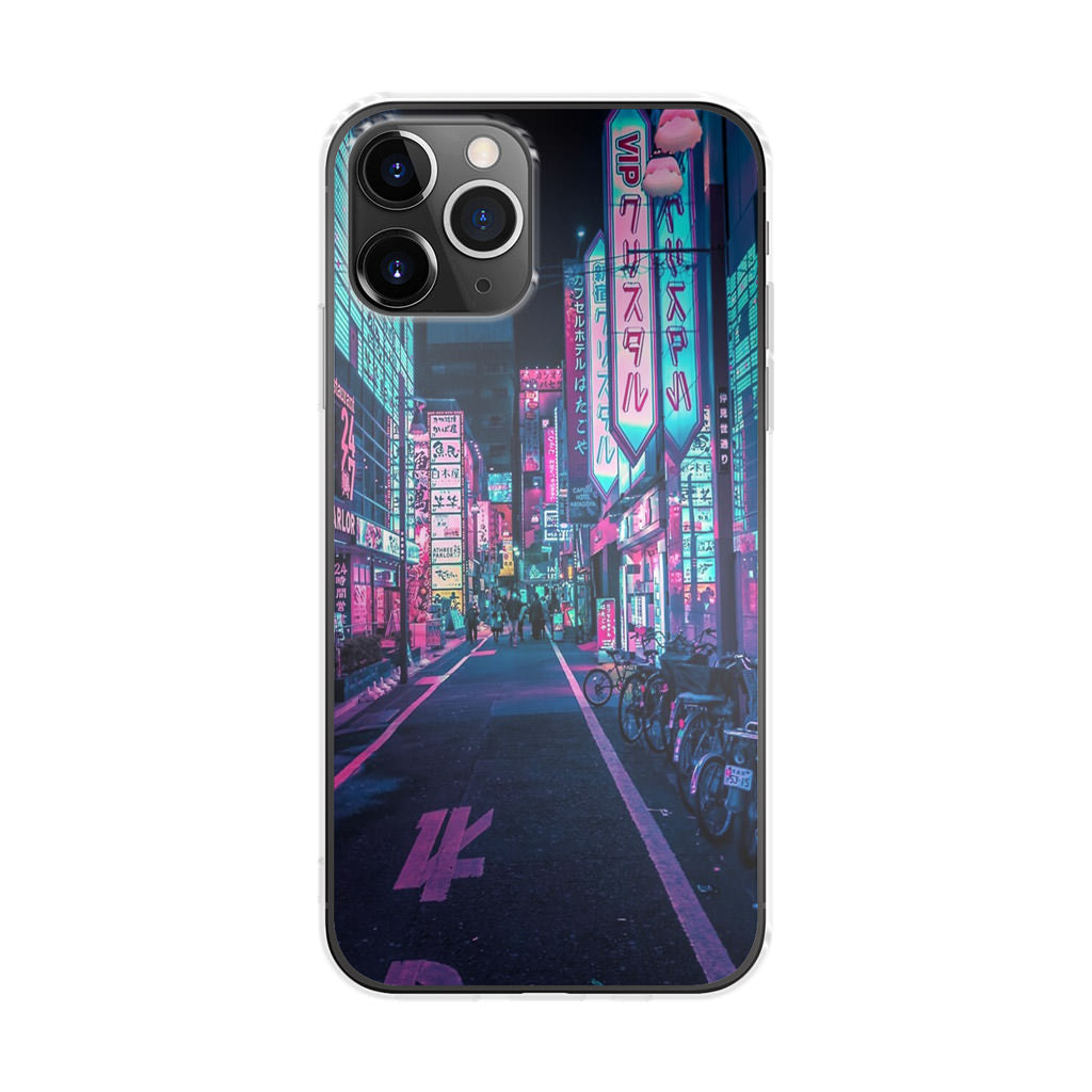 Tokyo Street Wonderful Neon iPhone 11 Pro Case