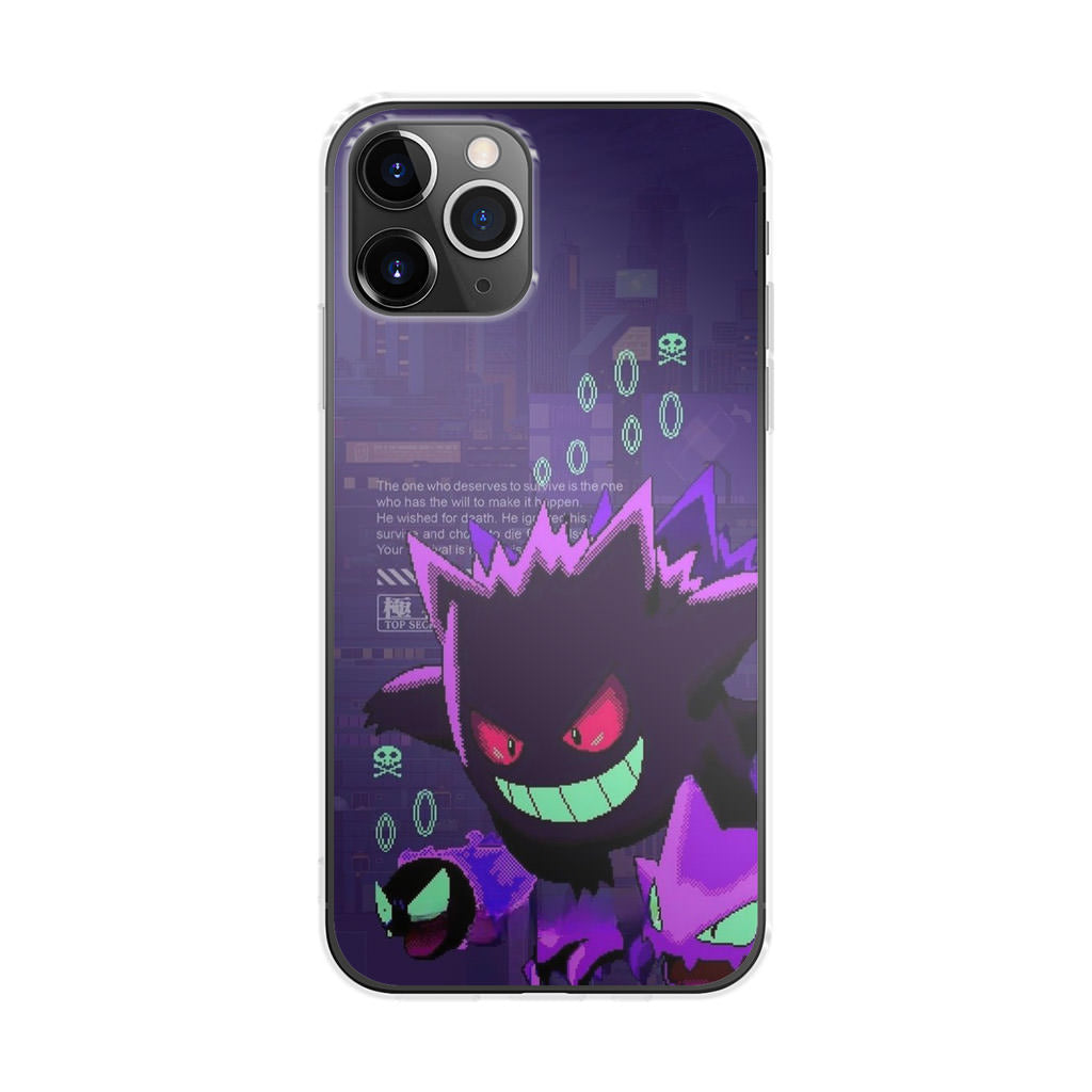 Gengar Pixel Art iPhone 11 Pro Case