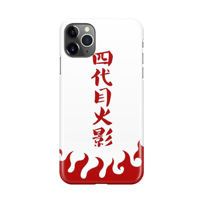 4th Hokage Cloak iPhone 11 Pro Case