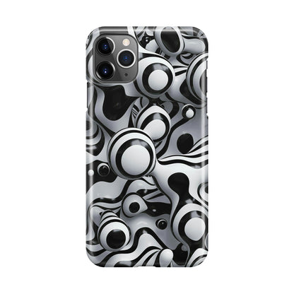 Abstract Art Black White iPhone 11 Pro Case