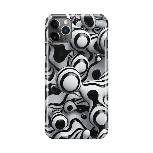 Abstract Art Black White iPhone 11 Pro Max Case