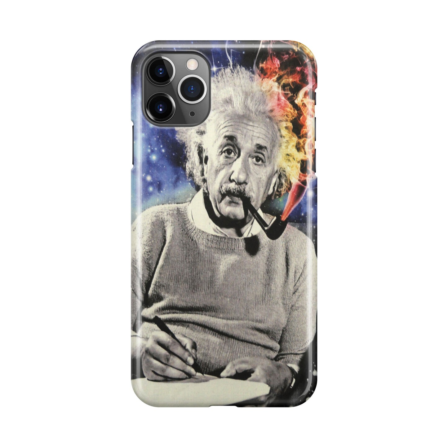 Albert Einstein Smoking iPhone 11 Pro Case