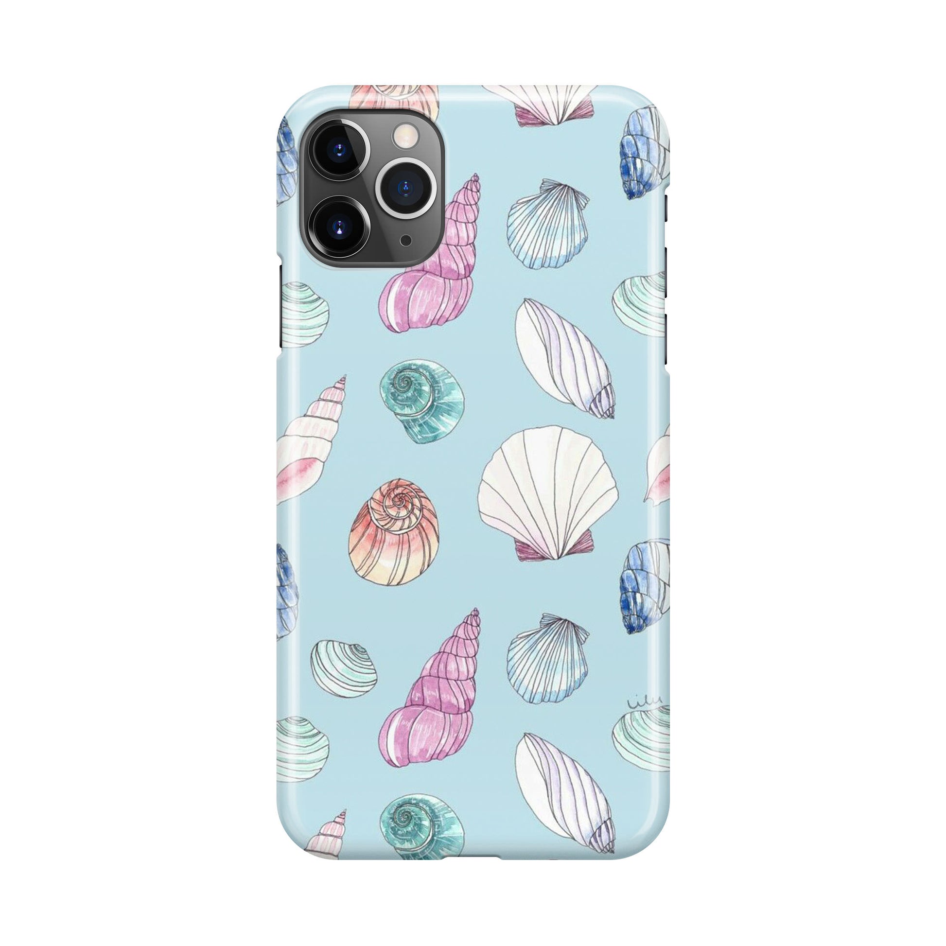 Beach Shells Pattern iPhone 11 Pro Case