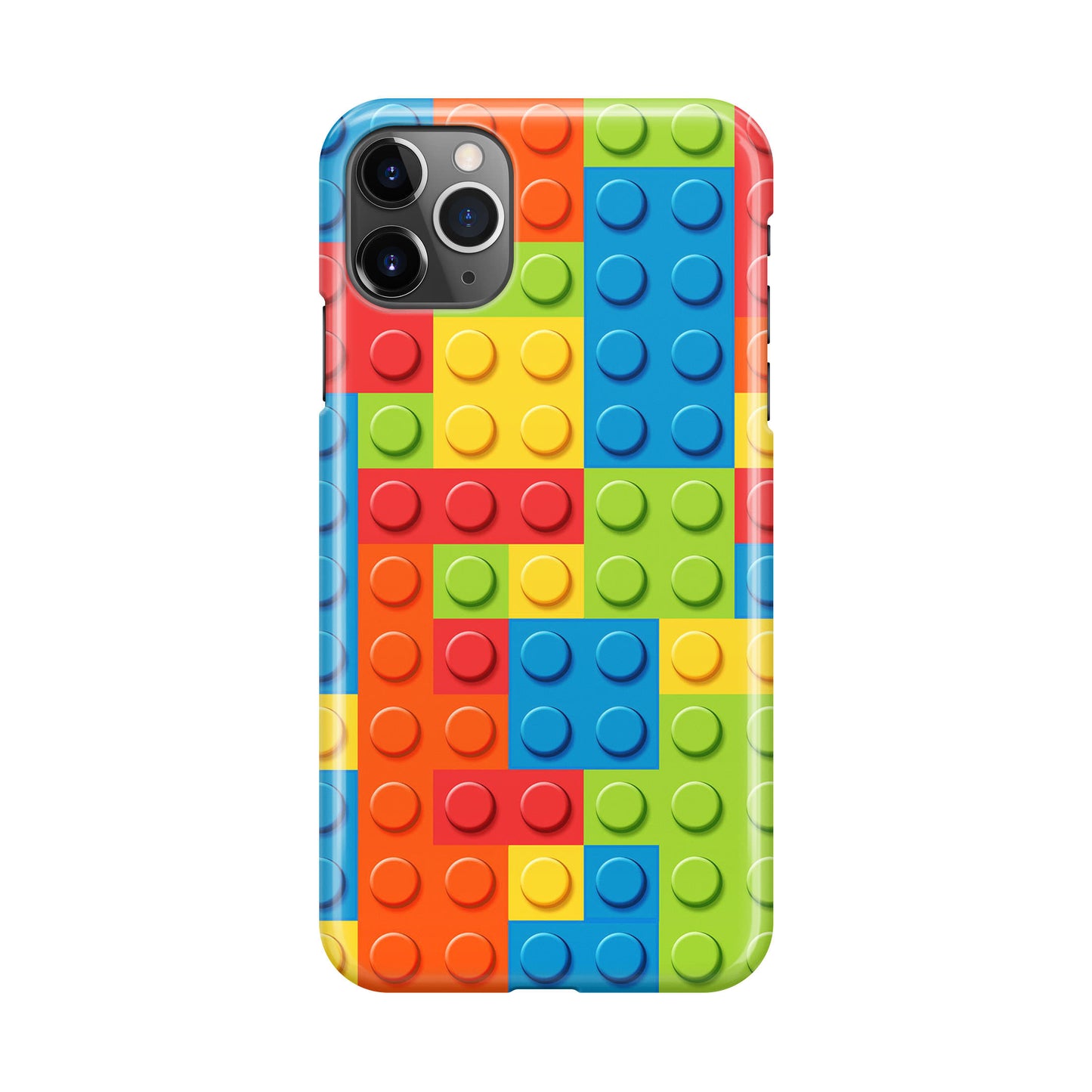 Blocks Rainbow Pattern iPhone 11 Pro Case