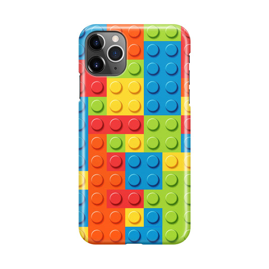 Blocks Rainbow Pattern iPhone 11 Pro Case