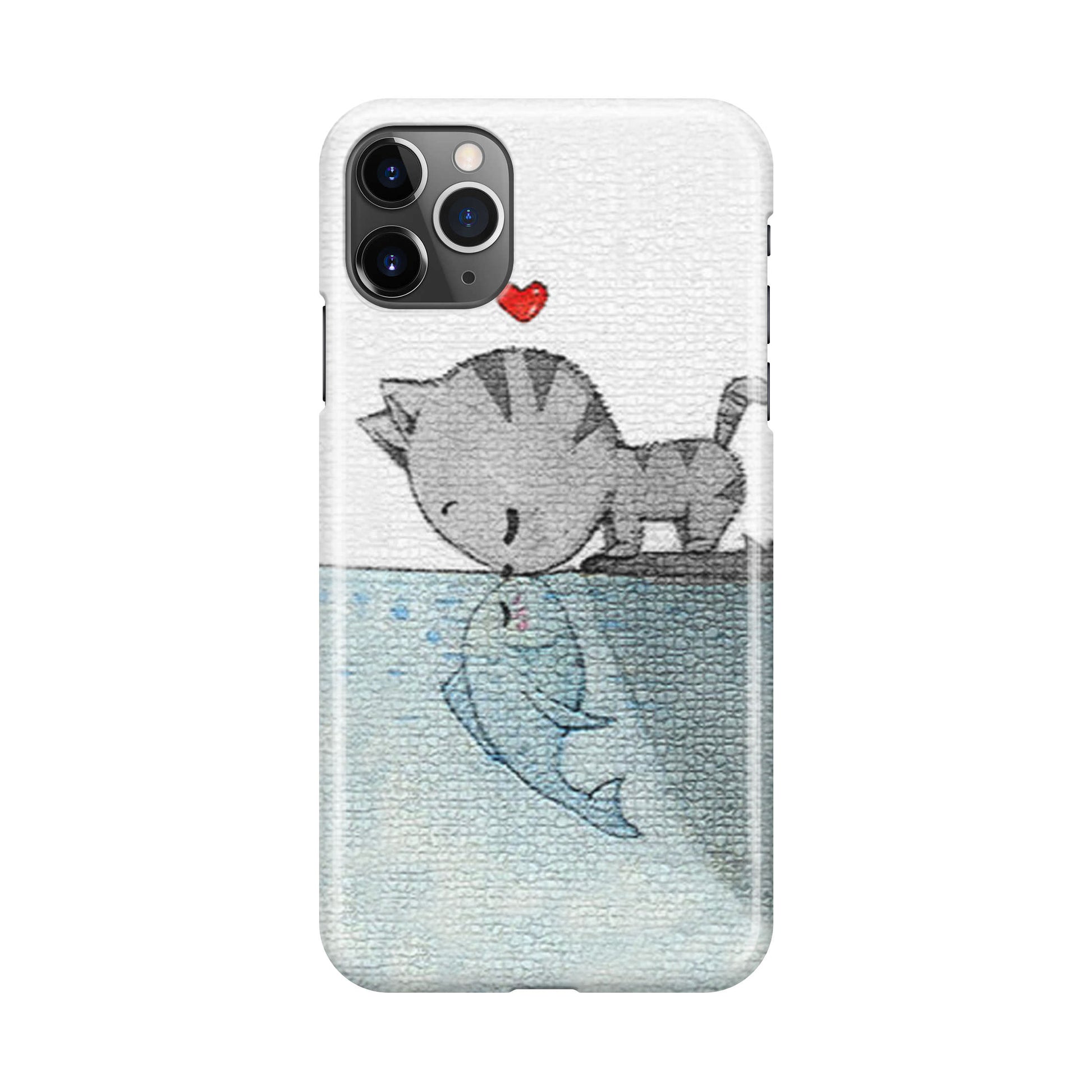 Cat Fish Kisses iPhone 11 Pro Case