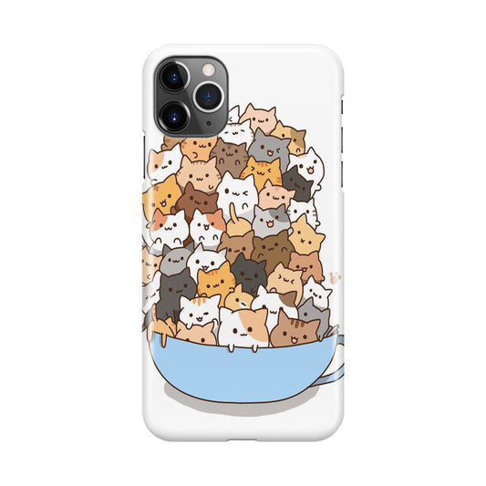 Cats on A Bowl iPhone 11 Pro Case