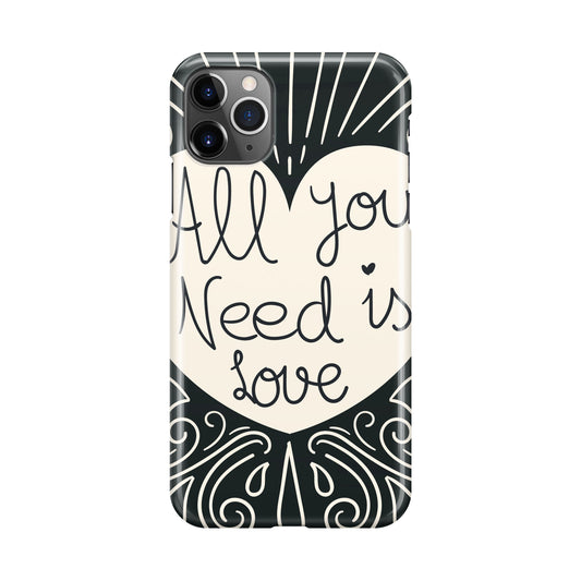 Drawn Love iPhone 11 Pro Max Case