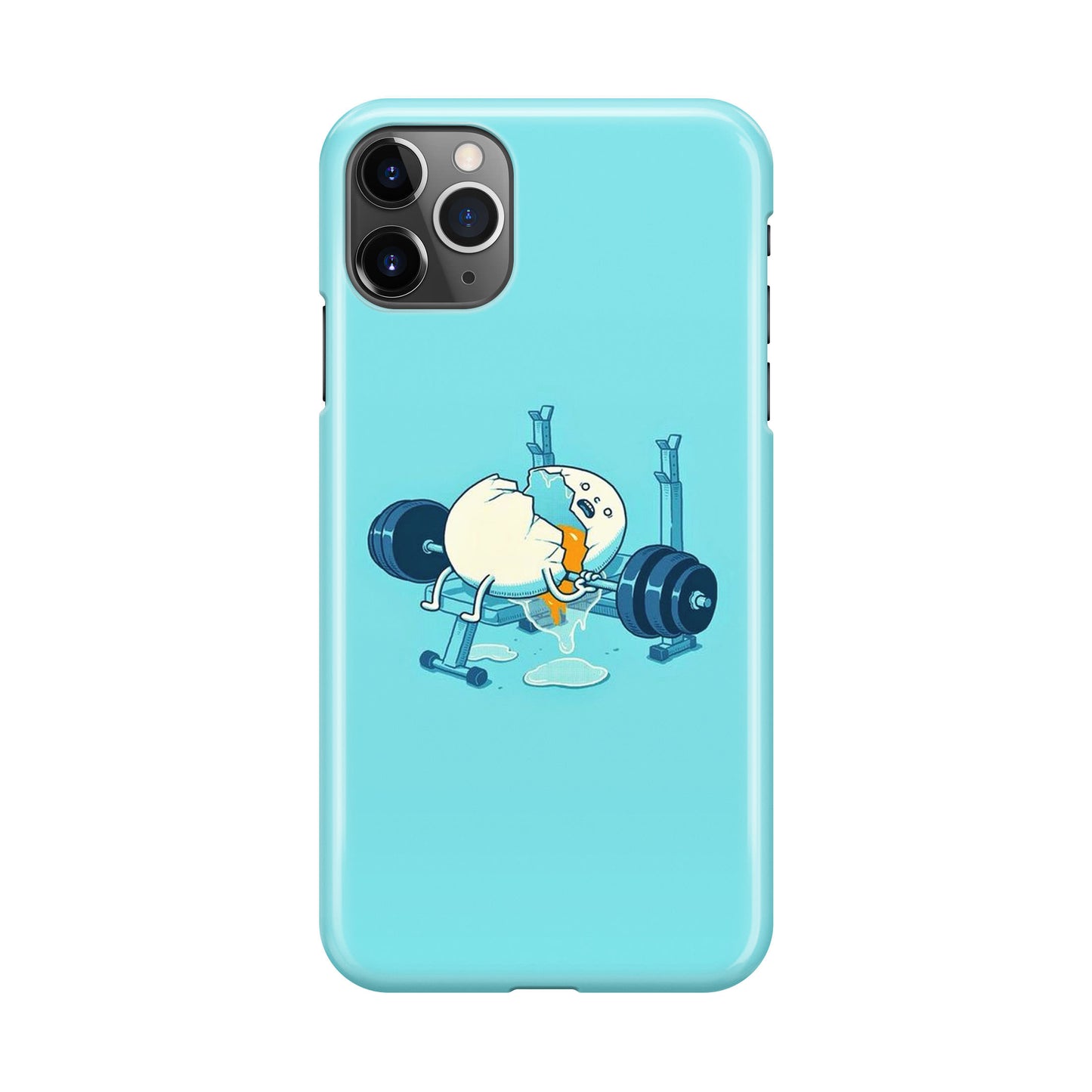 Egg Accident Workout iPhone 11 Pro Case