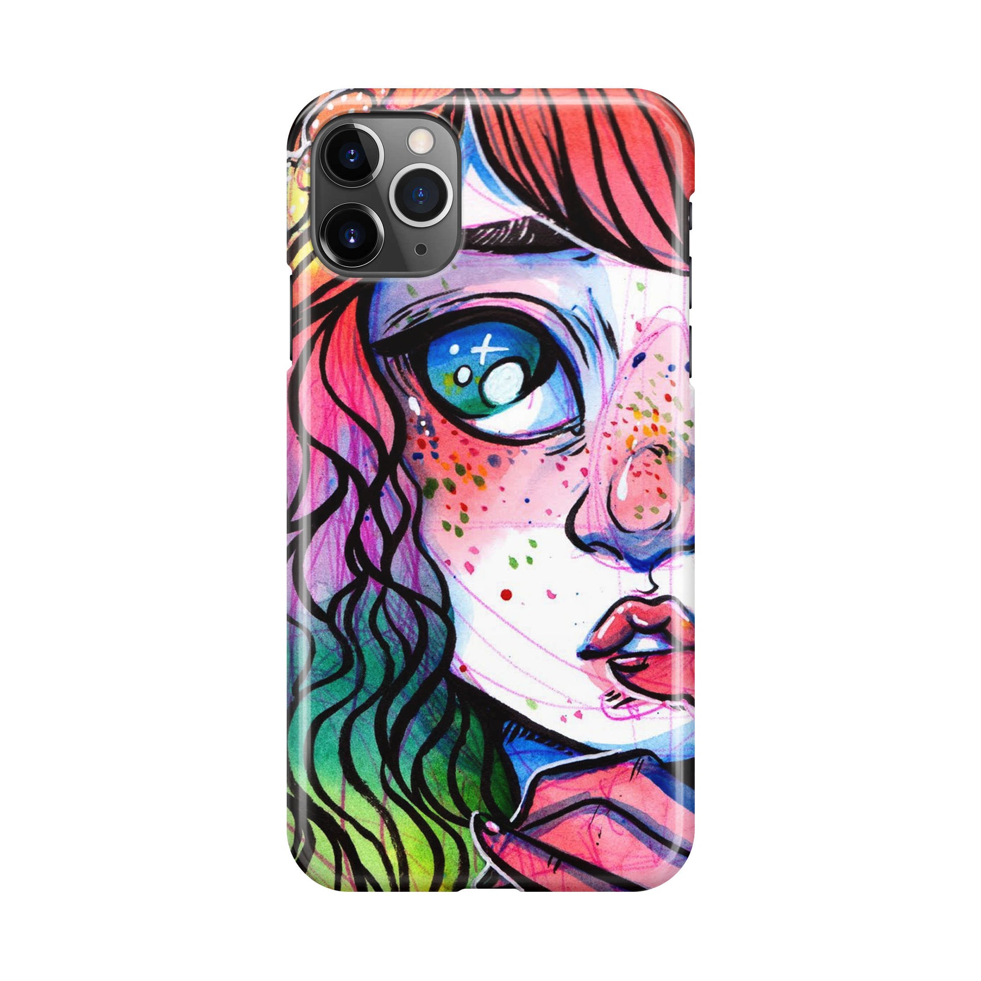 Eyes And Braids iPhone 11 Pro Case