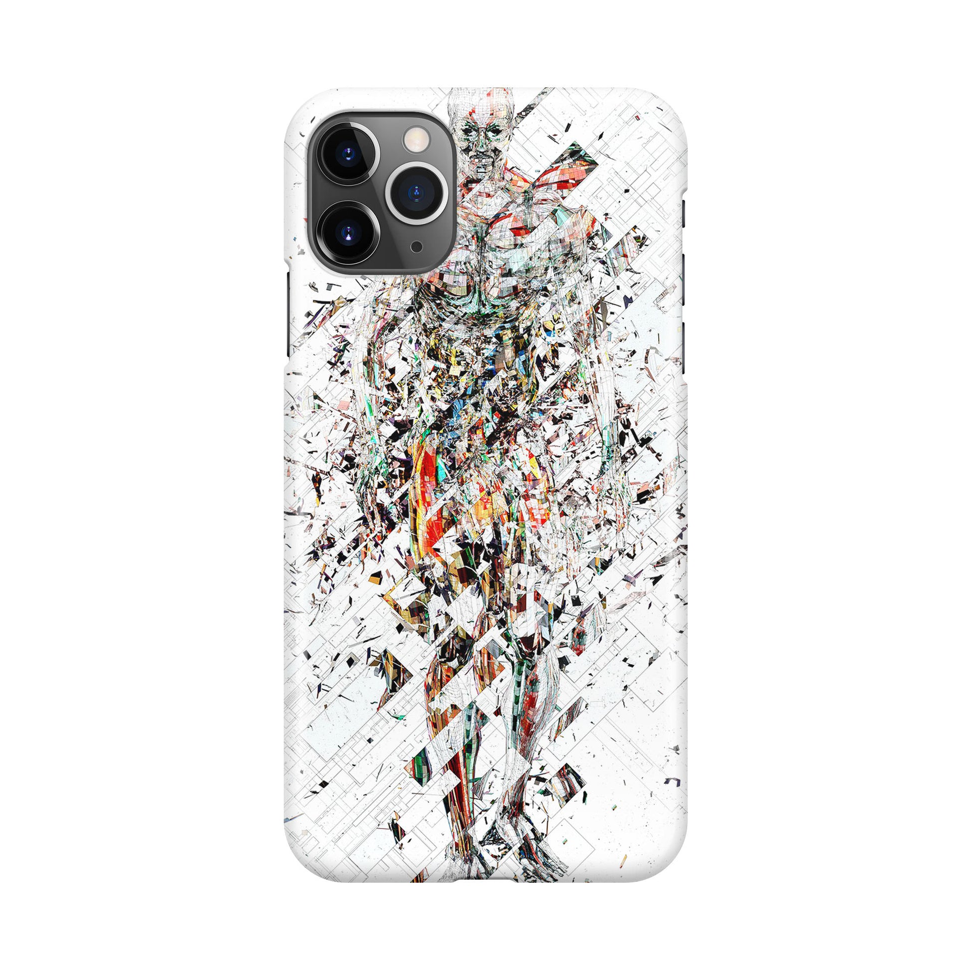 Fragmantacia Art Human Abstract iPhone 11 Pro Max Case