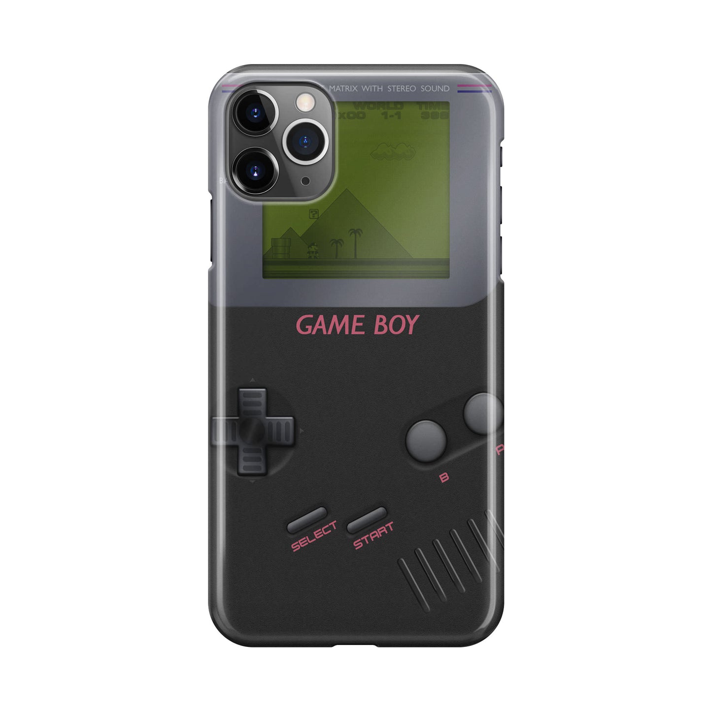 Game Boy Black Model iPhone 11 Pro Case