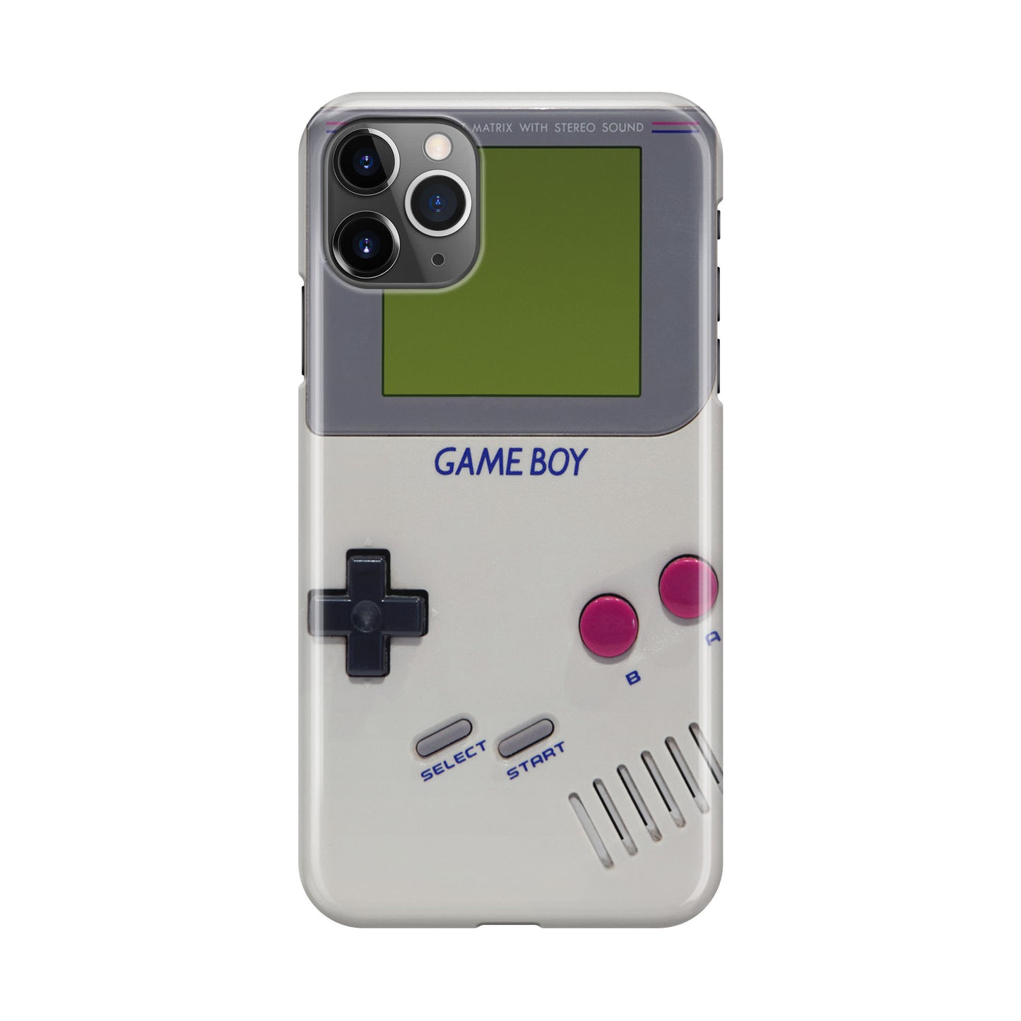 Game Boy Grey Model iPhone 11 Pro Case