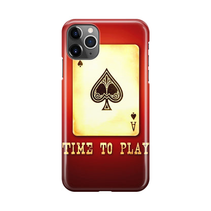 Game Card Time To Play iPhone 11 Pro Case