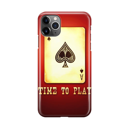 Game Card Time To Play iPhone 11 Pro Max Case