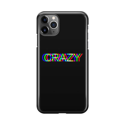 Glitch Crazy iPhone 11 Pro Case