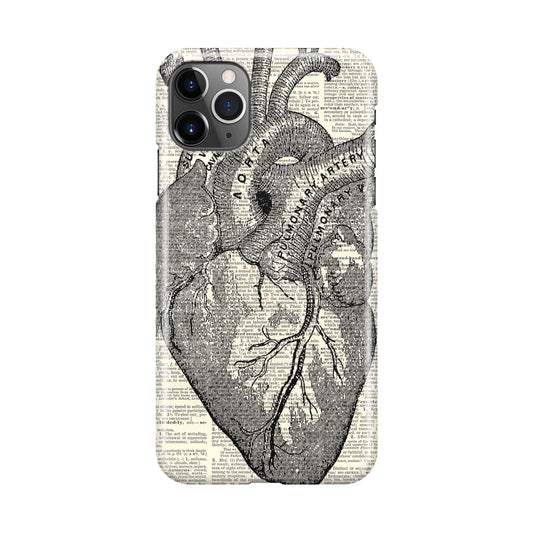 Heart Book Art iPhone 11 Pro Case