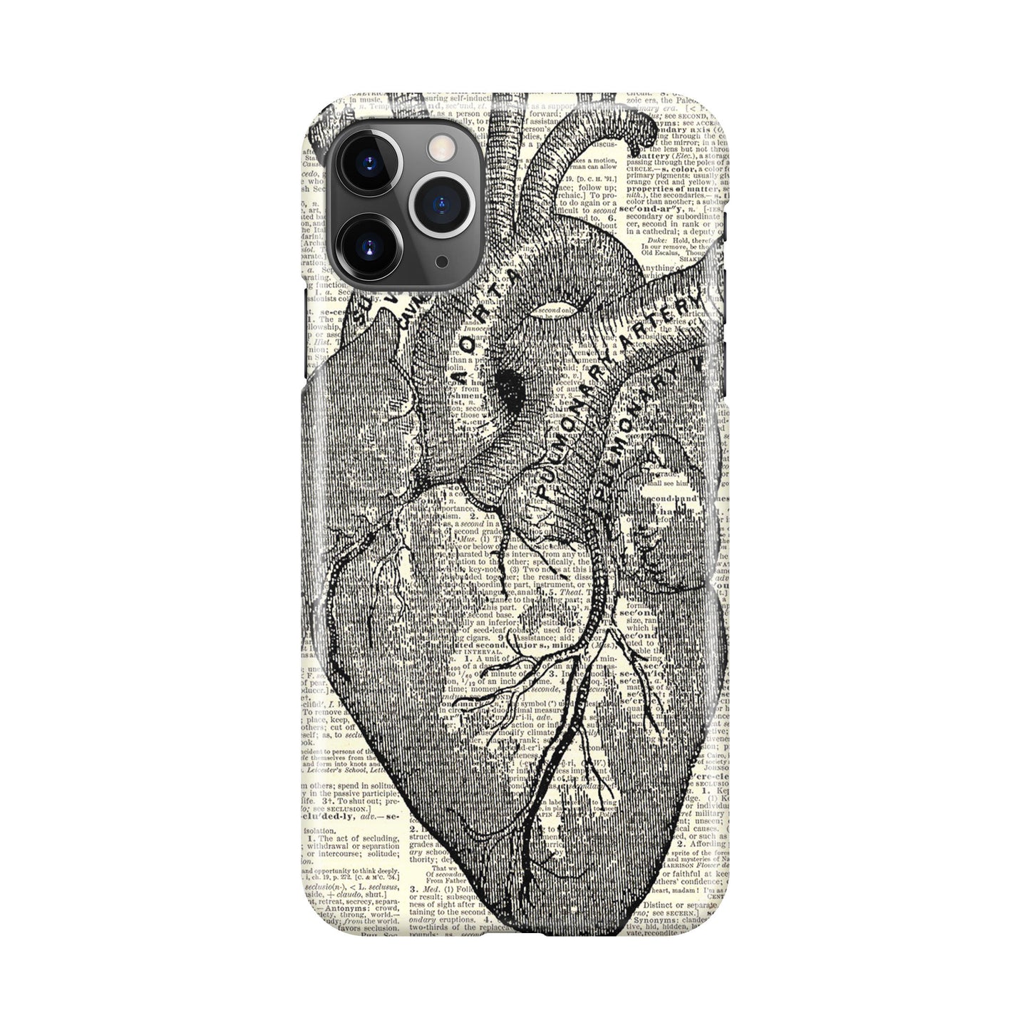 Heart Book Art iPhone 11 Pro Max Case