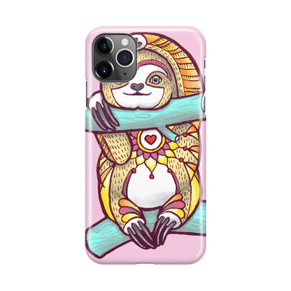 Mandala Sloth iPhone 11 Pro Max Case