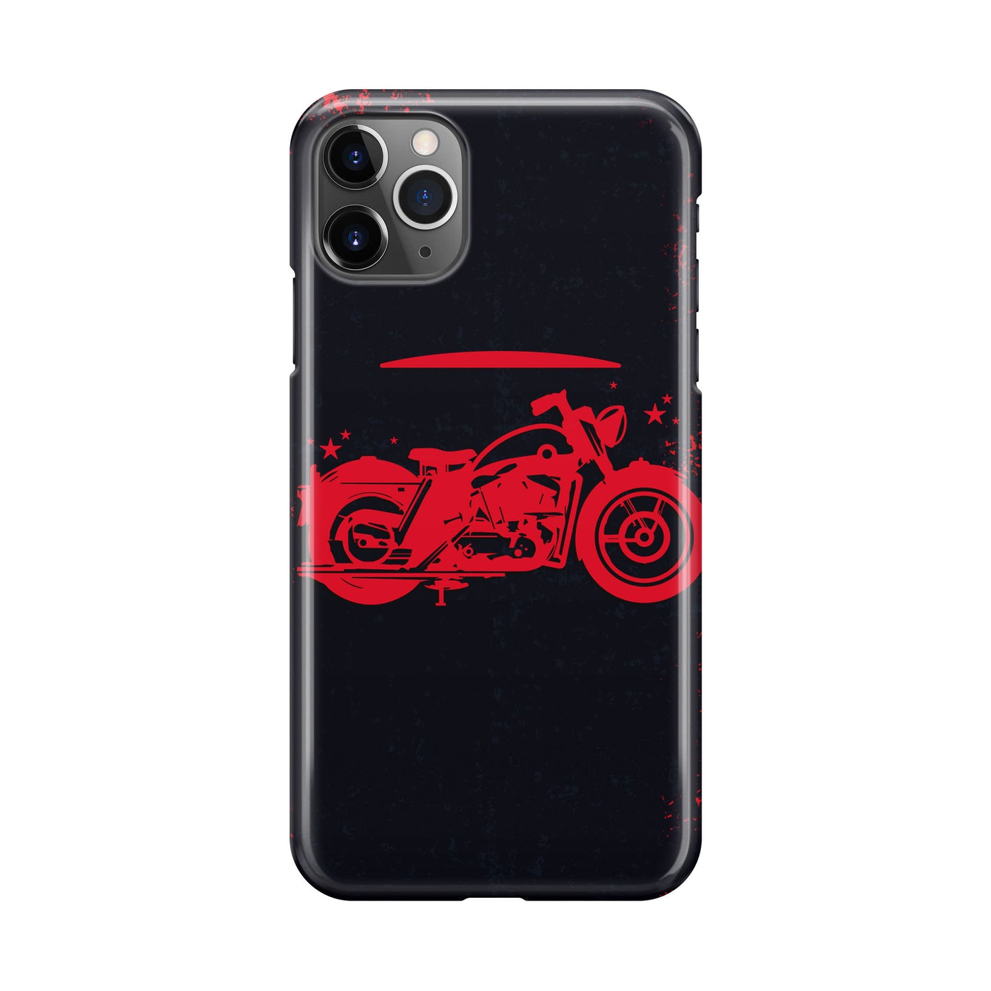 Motorcycle Red Art iPhone 11 Pro Case