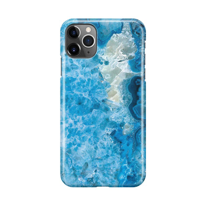 Navy Blue Marble iPhone 11 Pro Case