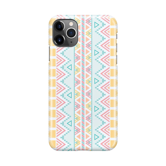 Peach Aztec Pattern iPhone 11 Pro Max Case