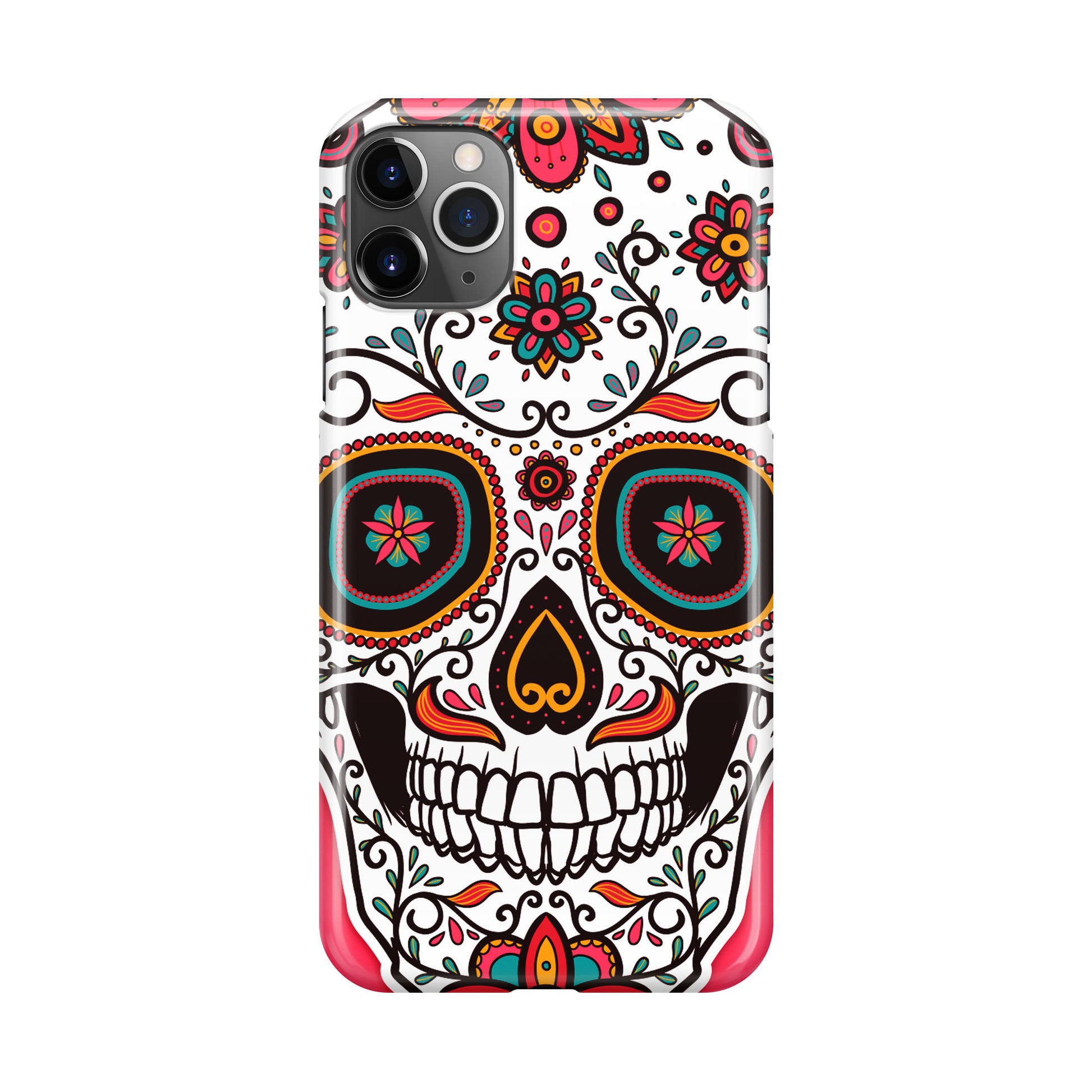 Pink Sugar Skull iPhone 11 Pro Case