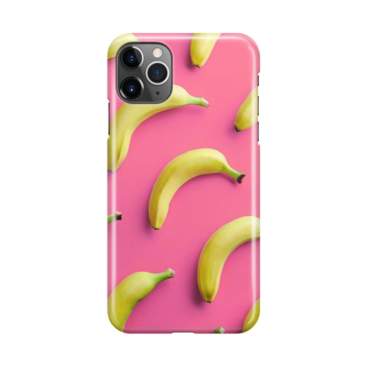 Real Bananas Fruit Pattern iPhone 11 Pro Case