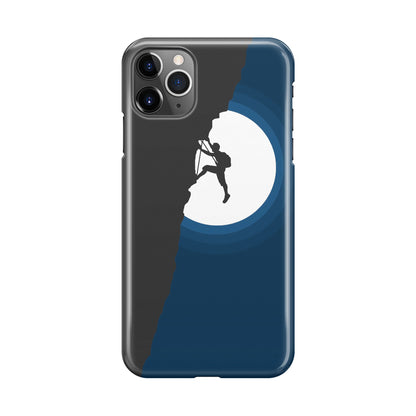 Silhouette of Climbers iPhone 11 Pro Case