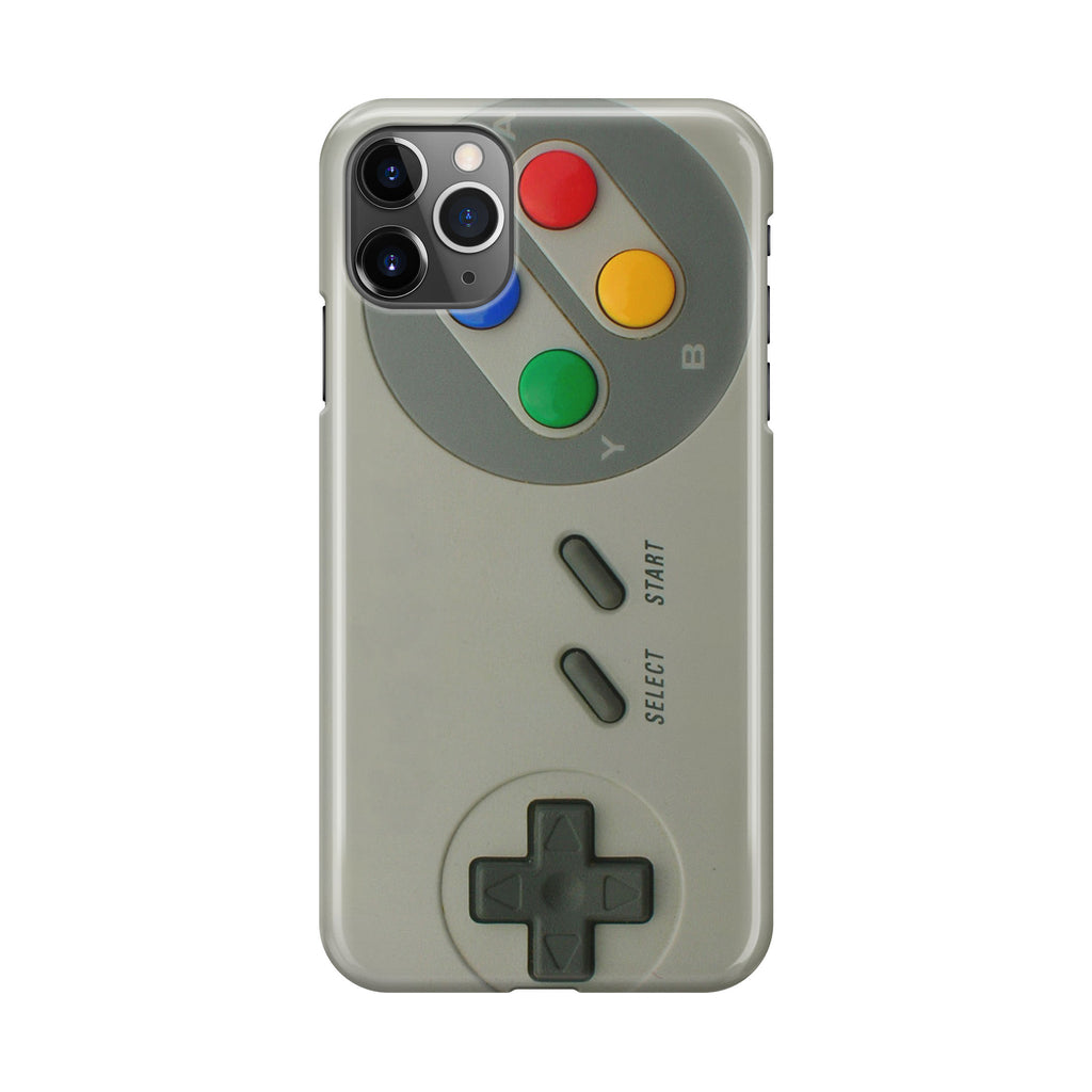 Silver Console Controller iPhone 11 Pro Case