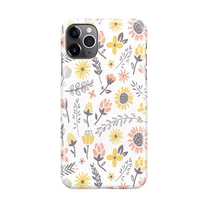 Spring Things Pattern iPhone 11 Pro Max Case