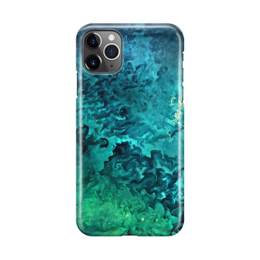 Swirls In The Yellow Sea iPhone 11 Pro Case