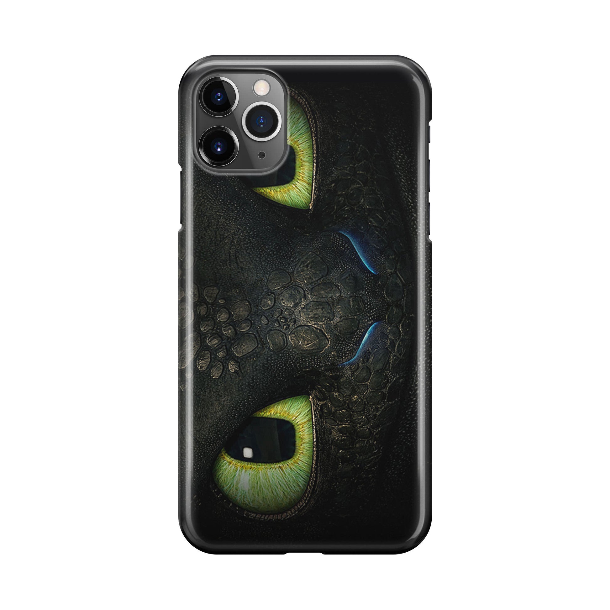 Toothless Dragon Eyes Close Up iPhone 11 Pro Case