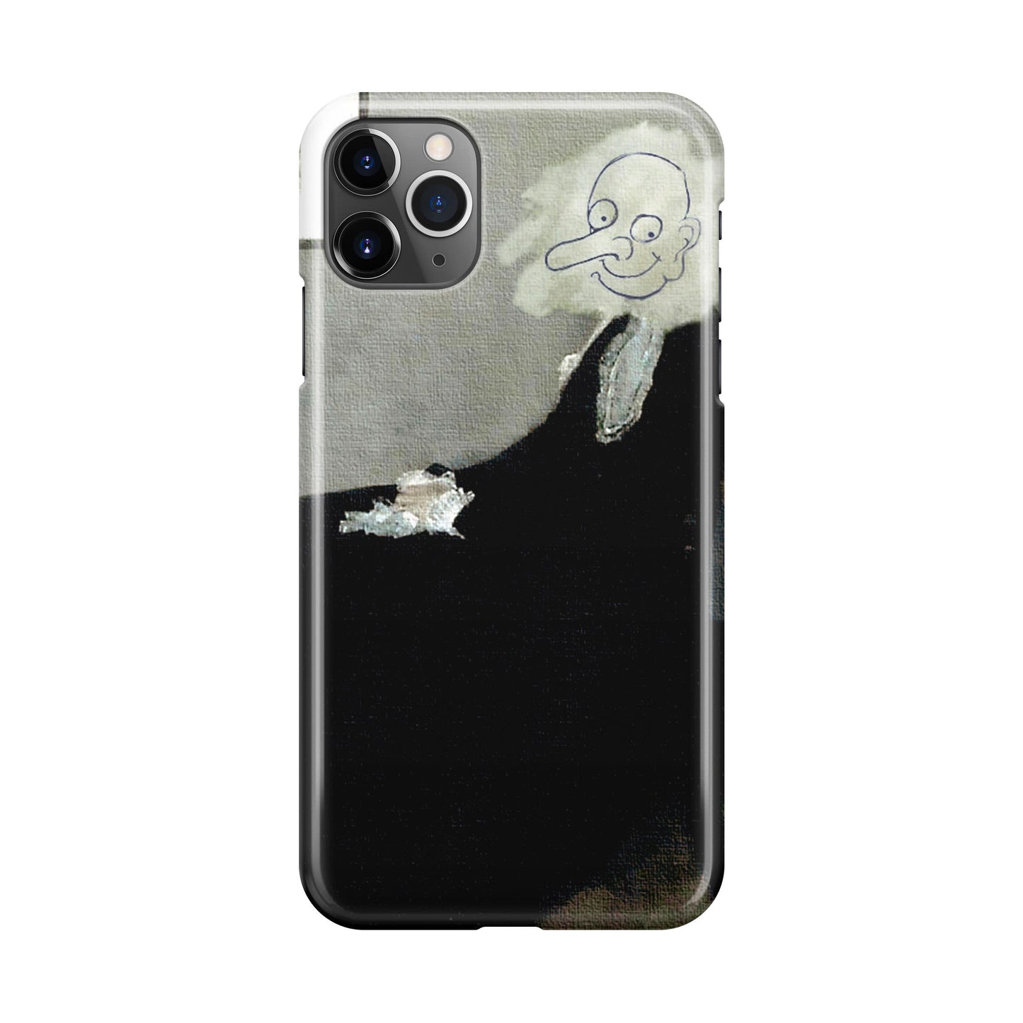 Whistler's Mother by Mr. Bean iPhone 11 Pro Max Case