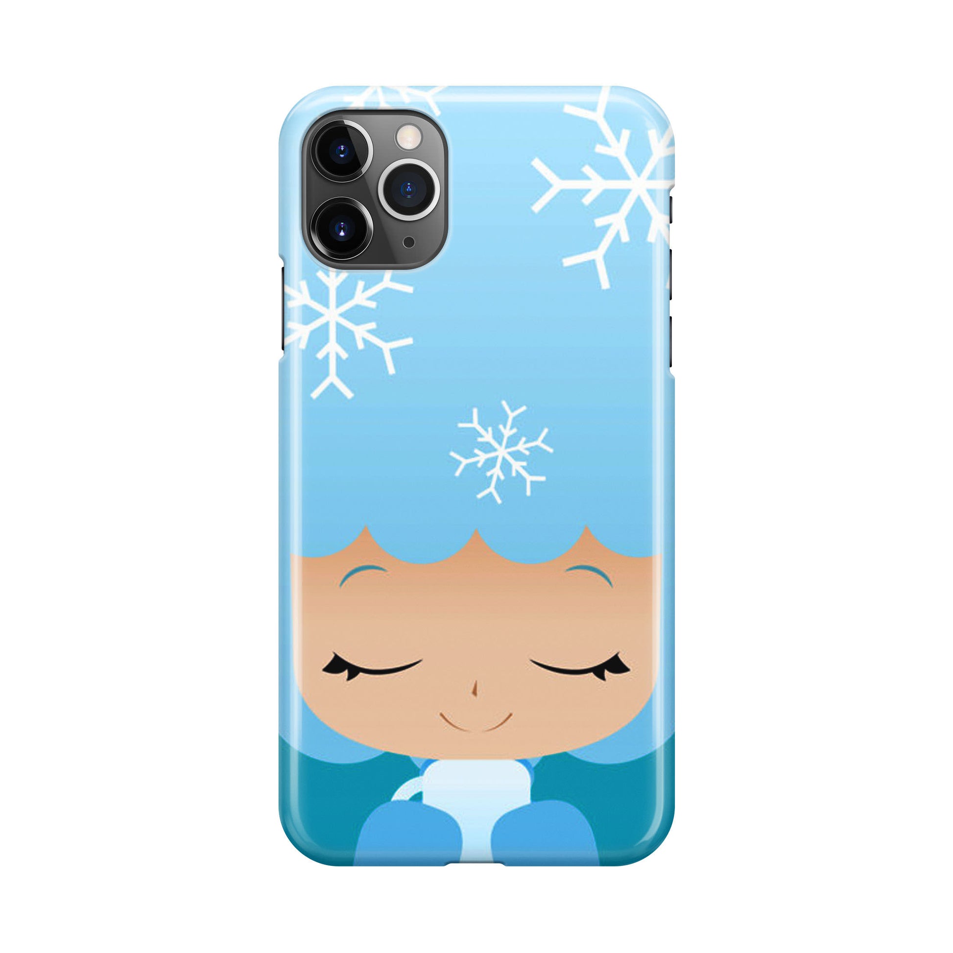 Winter Afro Girl iPhone 11 Pro Case