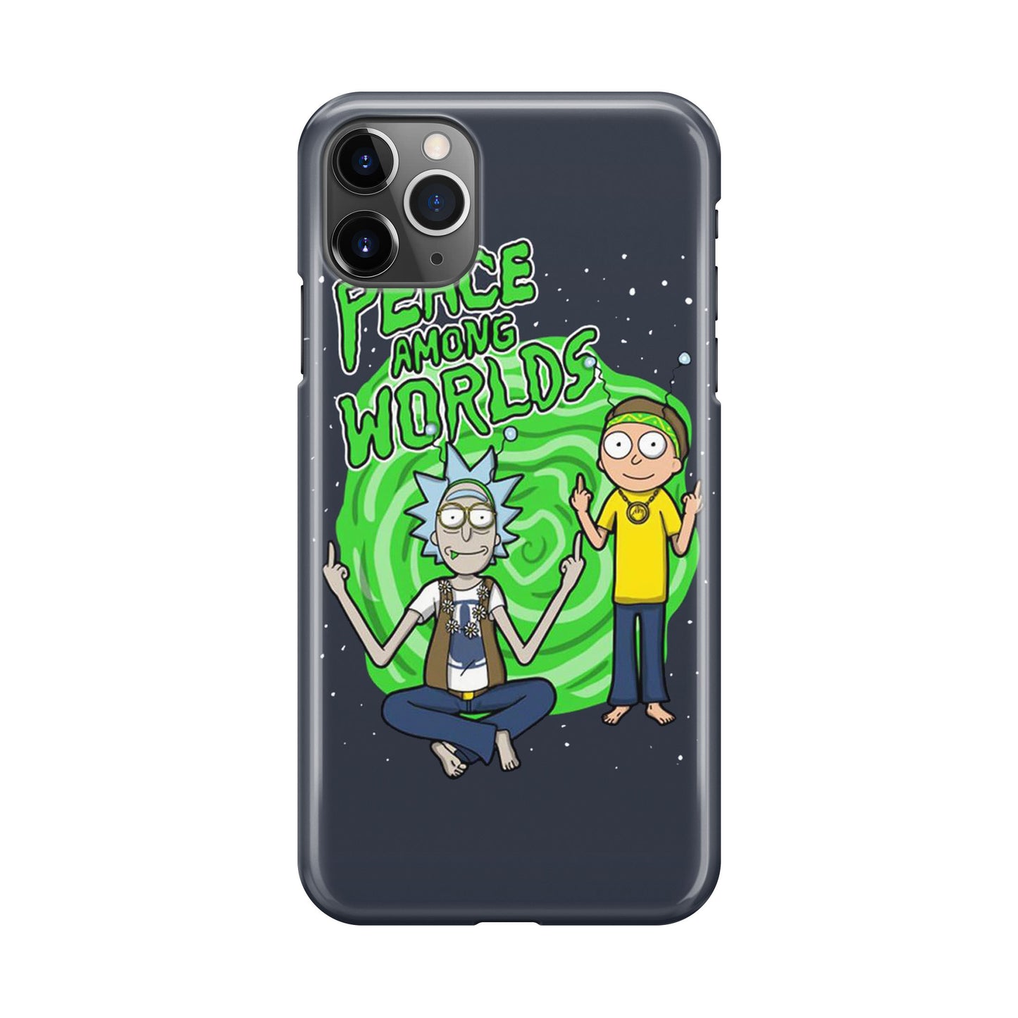 Rick And Morty Peace Among Worlds iPhone 11 Pro Case