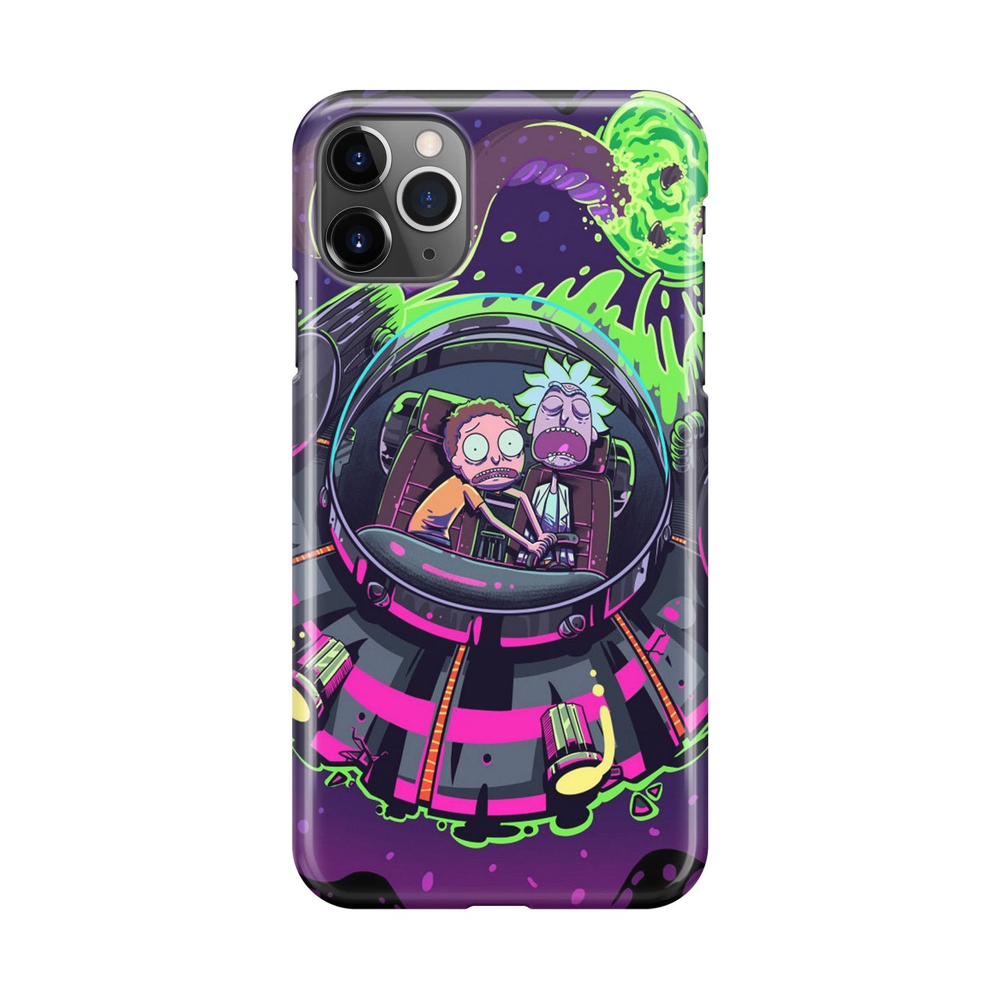 Rick And Morty Spaceship iPhone 11 Pro Max Case
