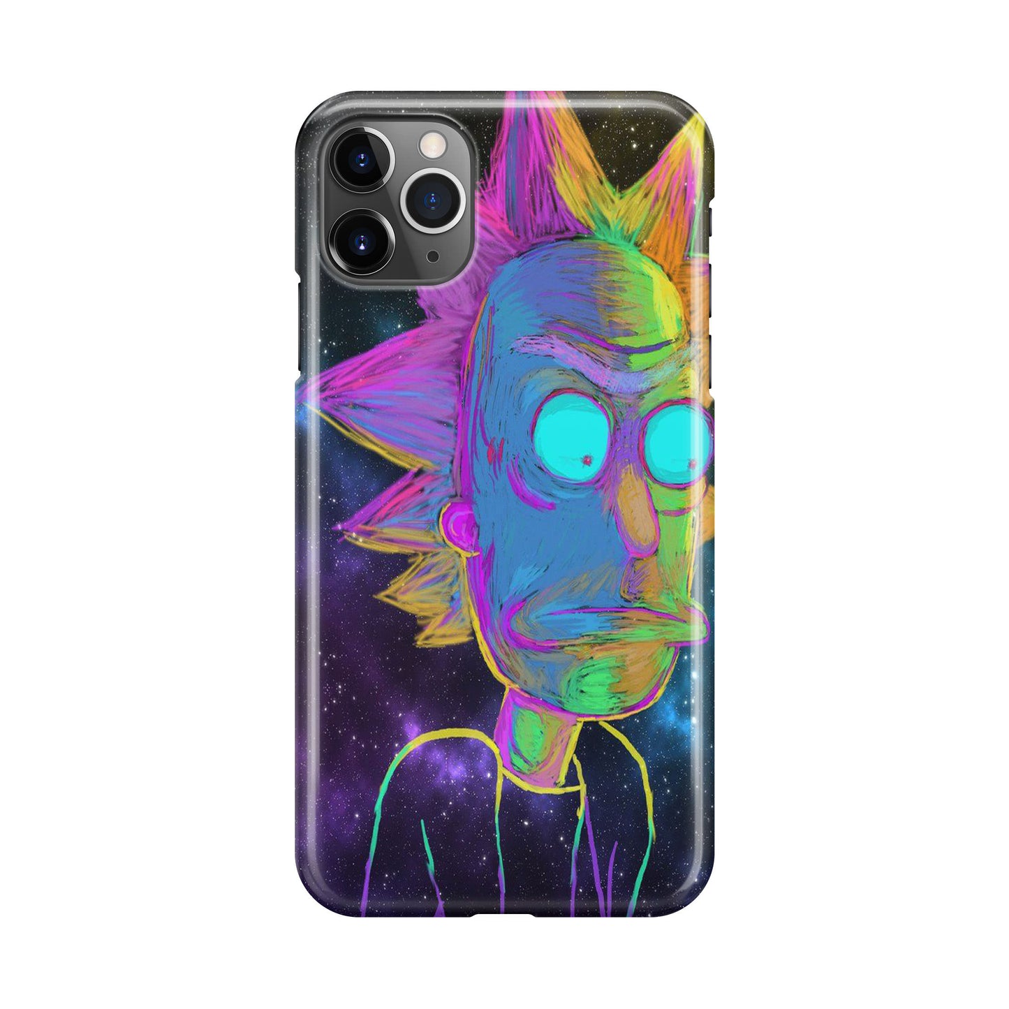 Rick Colorful Crayon Space iPhone 11 Pro Max Case