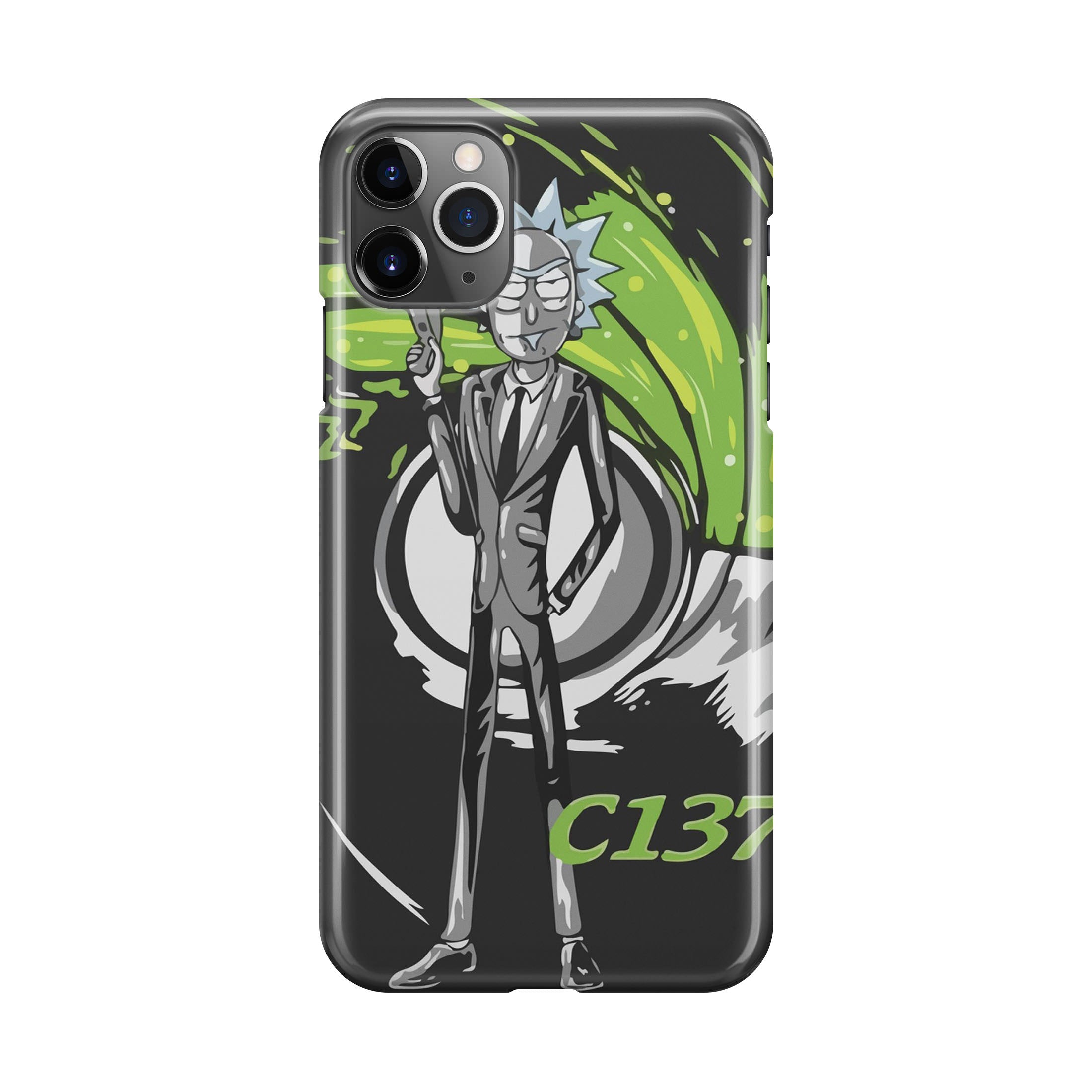 Rick Sanchez Agent C137 iPhone 11 Pro Case